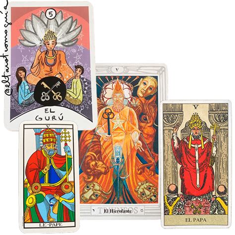 El Papa o Hierofante en el tarot